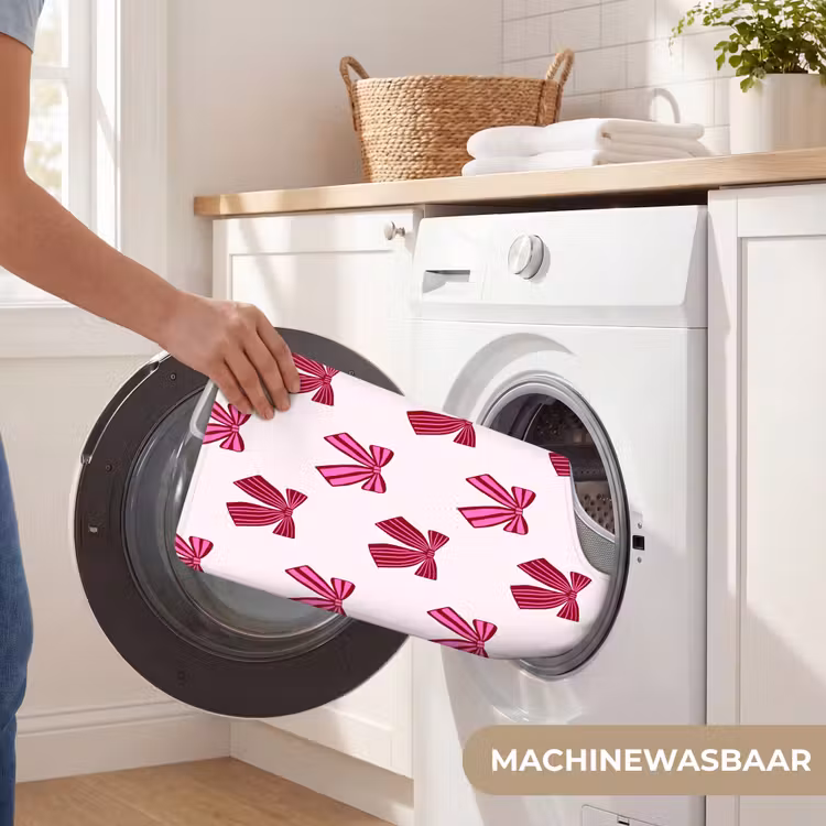 WC Mat - Strikken - Kerst - Roze — 6