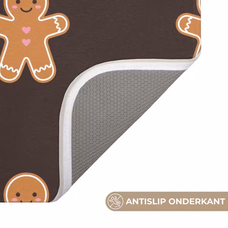 WC Mat - Peperkoek - Bruin - Kerst — 4