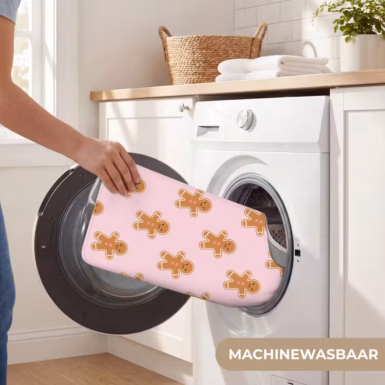 WC Mat - Peperkoek - Kerst - Roze — 6