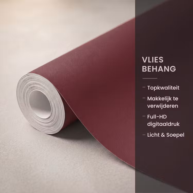 Behang - Tekst - Kerst - Rood - Roze — 3