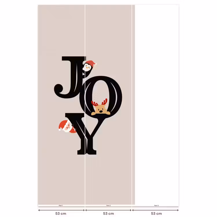 Behang - Joy - Animatie - Zwart - Kerst — 6
