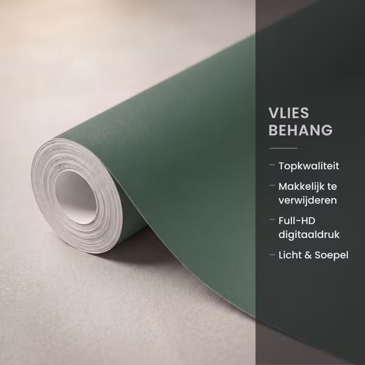 Behang - Merry - Tekst - Groen - Kerst — 3