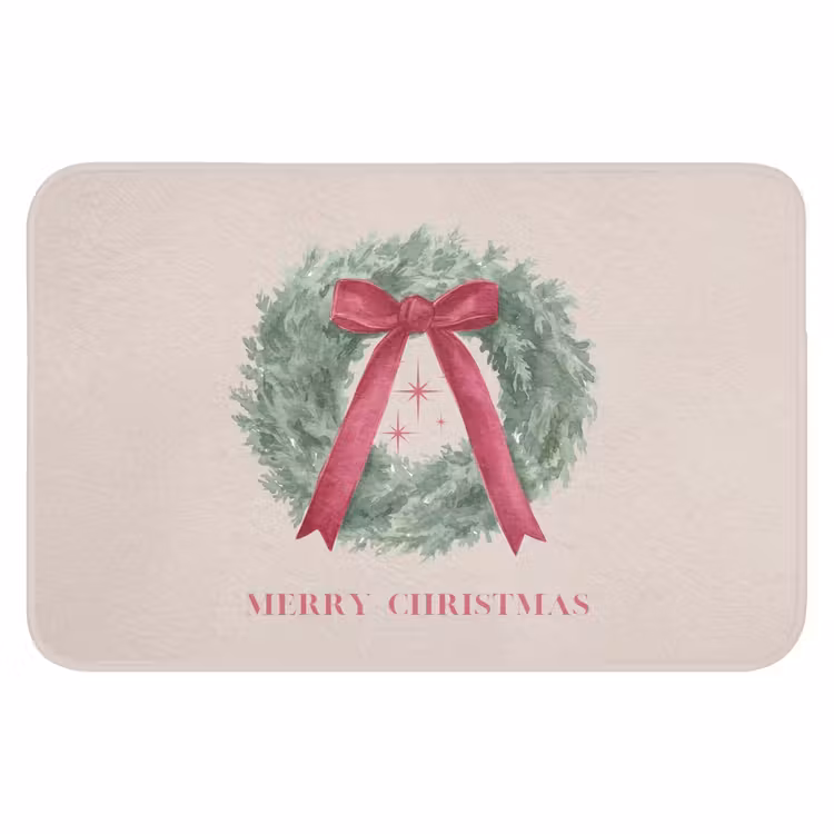 Badmat - Winter - Kerst - Tekst — 1