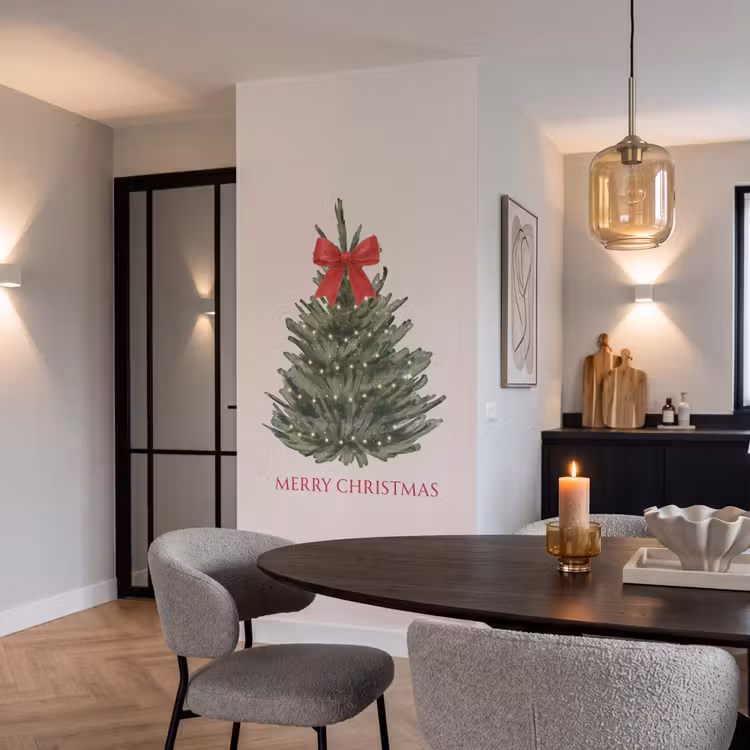 Behang - Tekst - Kerst - Kerstboom — 5