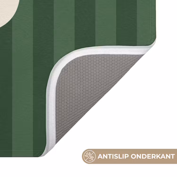 Badmat - Joy - Kerst - Tekst - Groen — 3