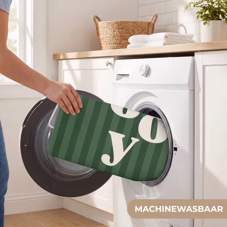 Badmat - Joy - Kerst - Tekst - Groen — 7