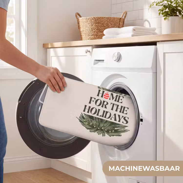 Badmat - Kerst - Tekst - Kerstboom - Beige — 7