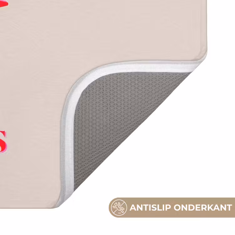 Badmat - Cocktail - Kerst - Beige - Roze — 3