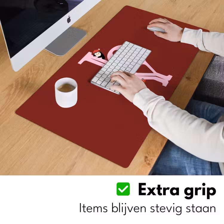 Bureau onderlegger - Joy - Kerst - Animatie - Rood - Roze — 6