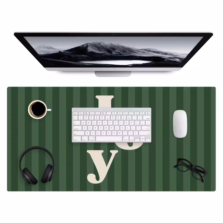 Bureau onderlegger - Joy - Kerst - Tekst - Groen — 4