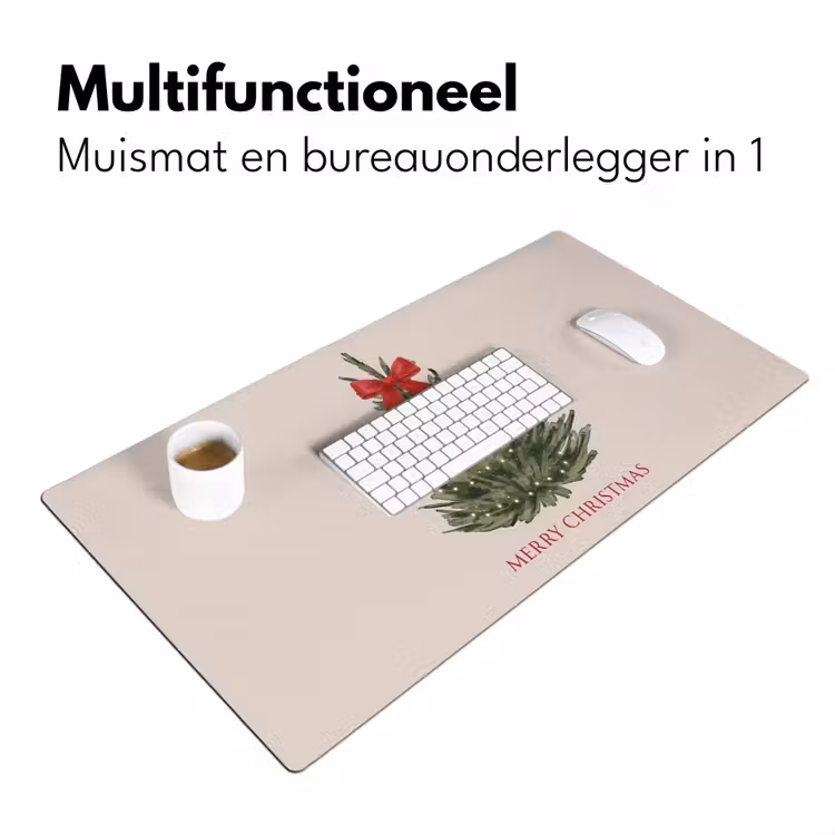 Bureau onderlegger - Tekst - Kerst - Kerstboom — 7