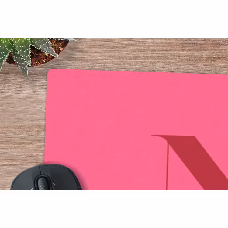 Muismat - Merry - Tekst - Kerst - Roze — 5