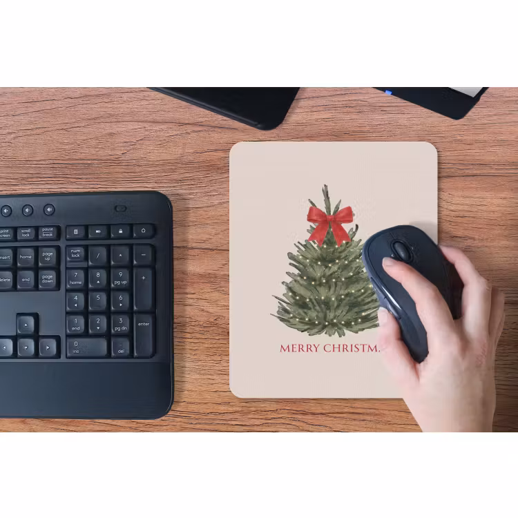 Muismat - Tekst - Kerst - Kerstboom — 3