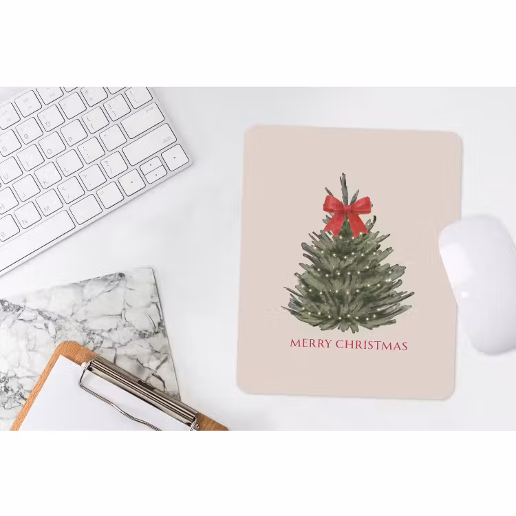 Muismat - Tekst - Kerst - Kerstboom — 4