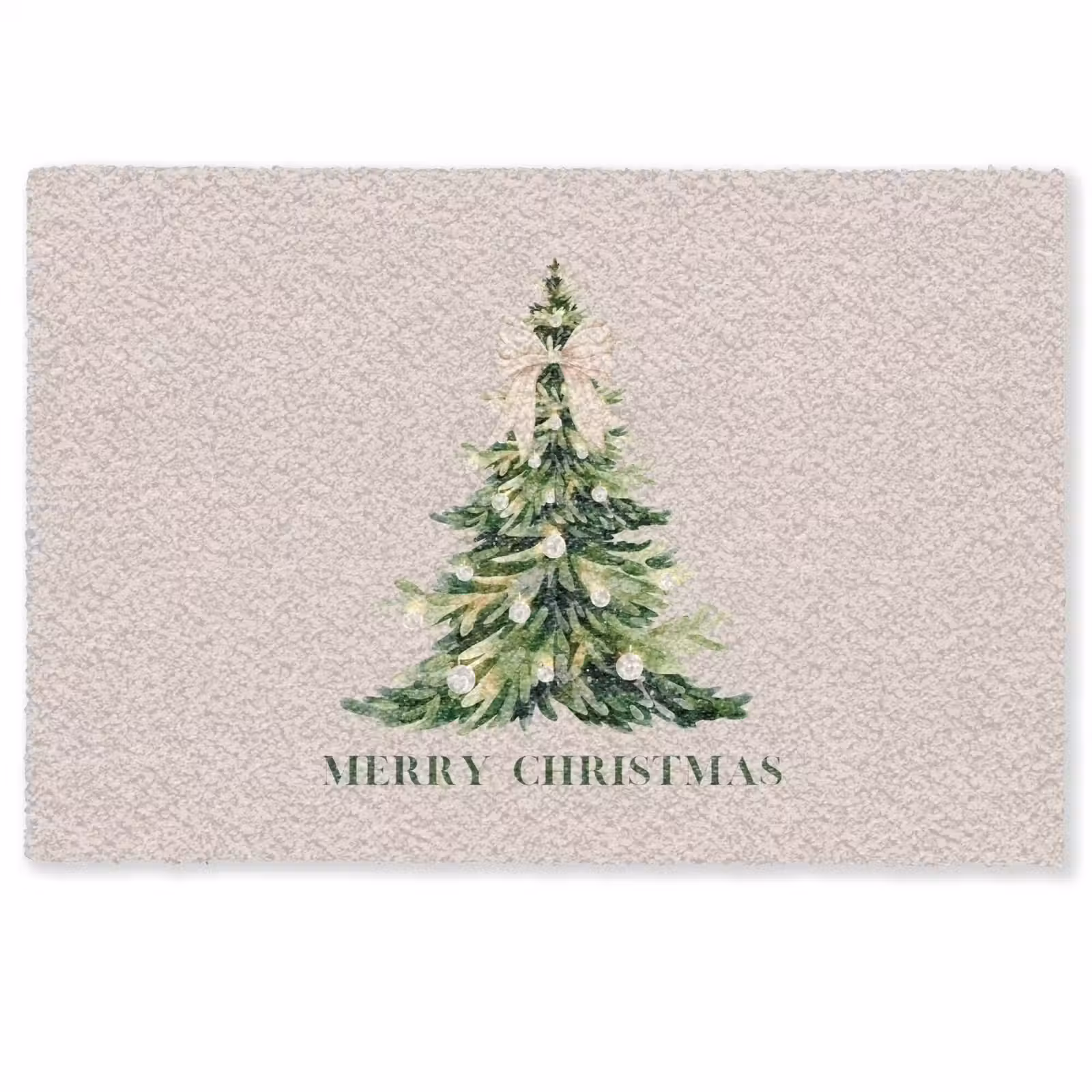Deurmat - Kerst - Kerstboom - Tekst — 1