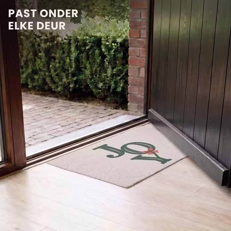 Deurmat - Tekst - Kerst - Groen — 7