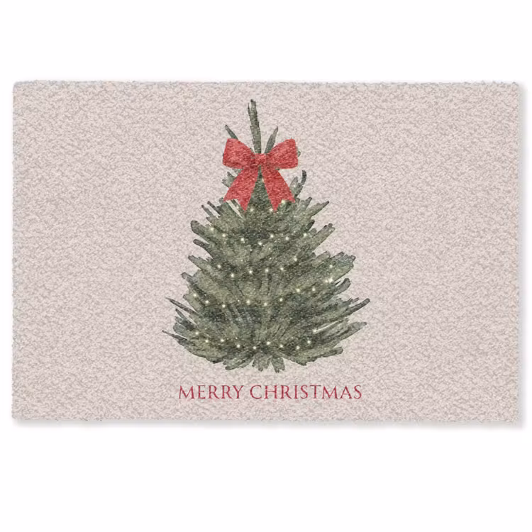 Deurmat - Tekst - Kerst - Kerstboom — 1