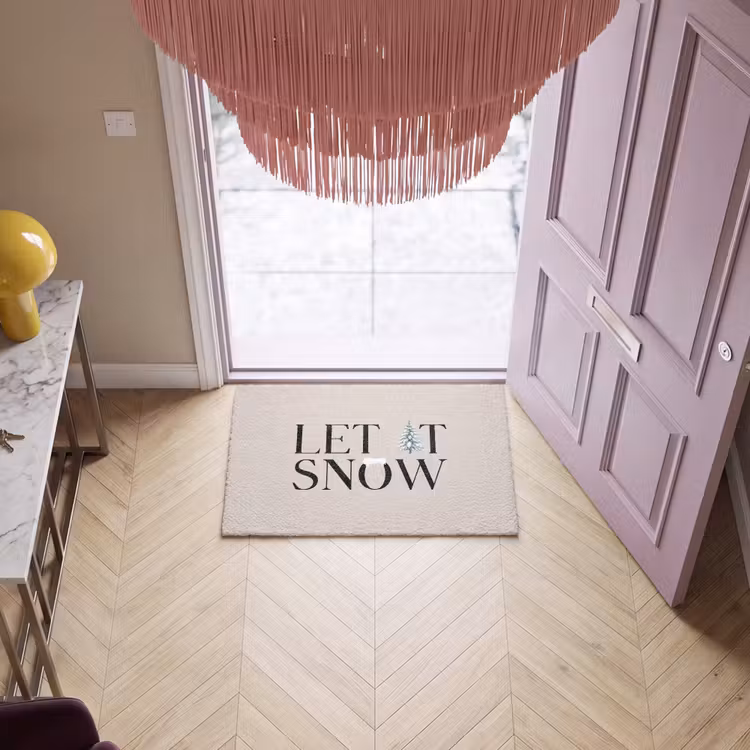 Deurmat - Tekst - Kerst - Sneeuw — 4