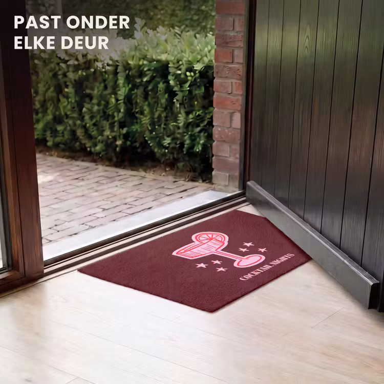 Deurmat - Cocktail - Kerst - Burgundy - Roze — 7