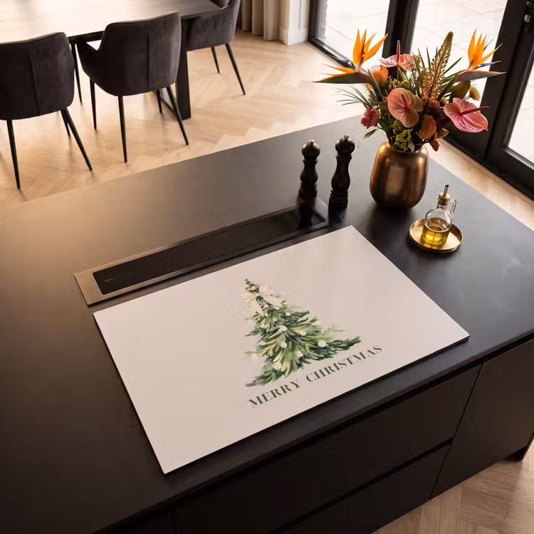Inductiebeschermer - Kerst - Kerstboom - Tekst — 2
