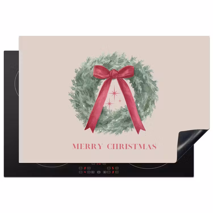 Inductiebeschermer - Winter - Kerst - Tekst — 1