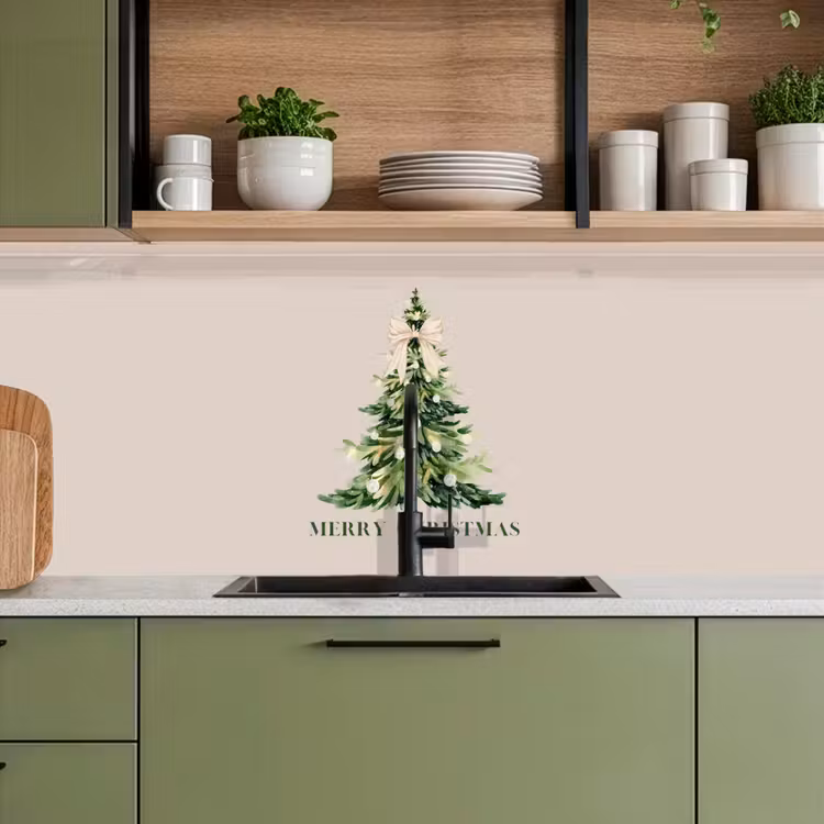 Keuken achterwand - Kerst - Kerstboom - Tekst — 8