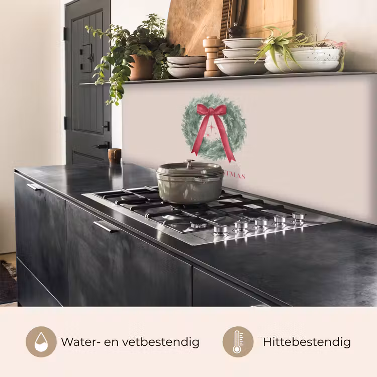 Keuken achterwand - Winter - Kerst - Tekst — 5