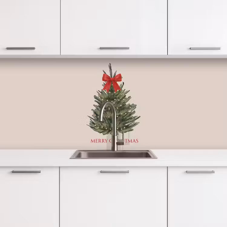 Keuken achterwand - Tekst - Kerst - Kerstboom — 4