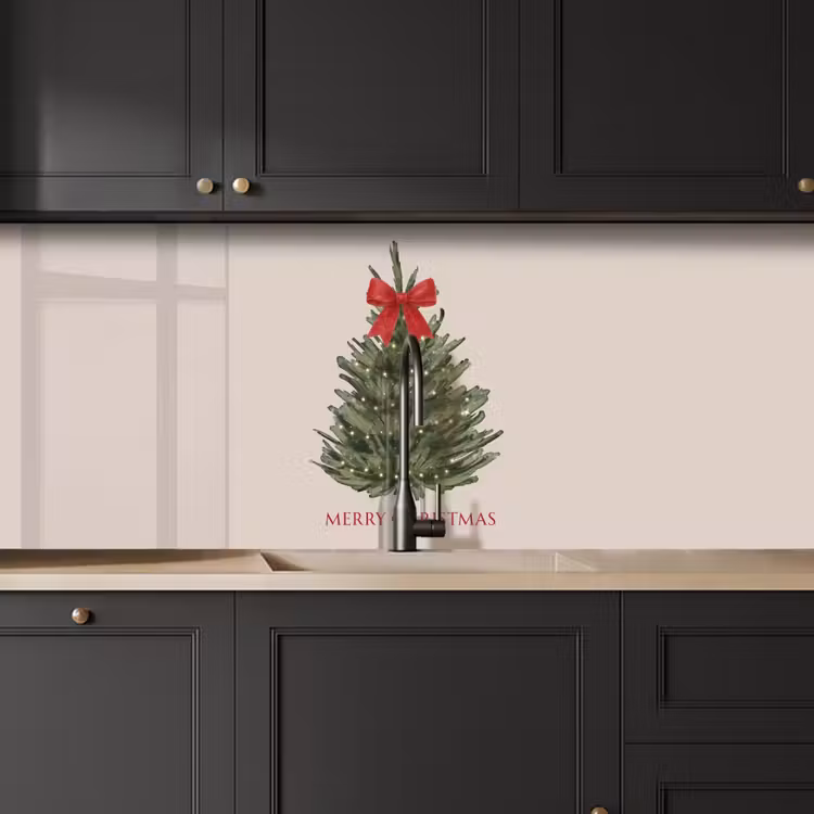 Keuken achterwand - Tekst - Kerst - Kerstboom — 6