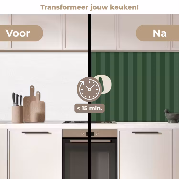Keuken achterwand - Joy - Kerst - Tekst - Groen — 3