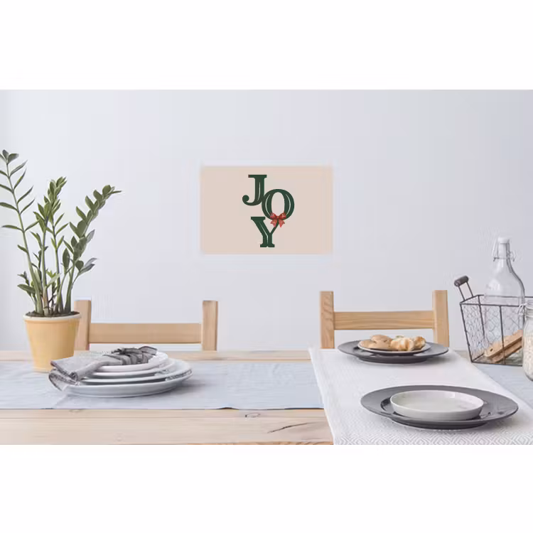 Muursticker - Tekst - Kerst - Groen — 3