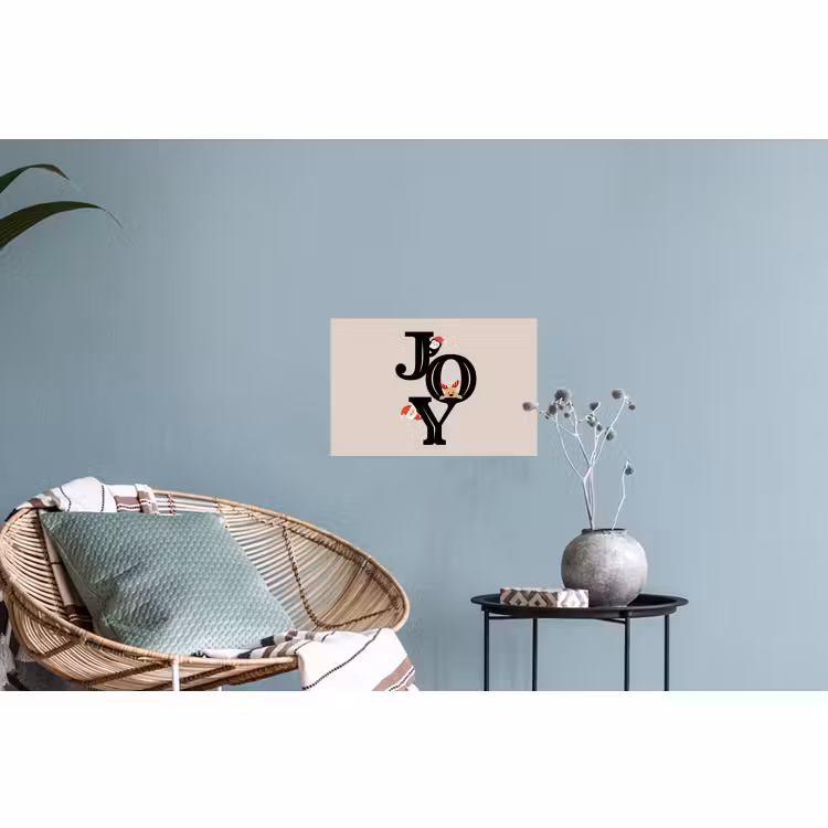 Muursticker - Joy - Animatie - Zwart - Kerst — 4