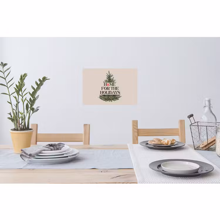 Muursticker - Kerst - Tekst - Kerstboom - Beige — 3