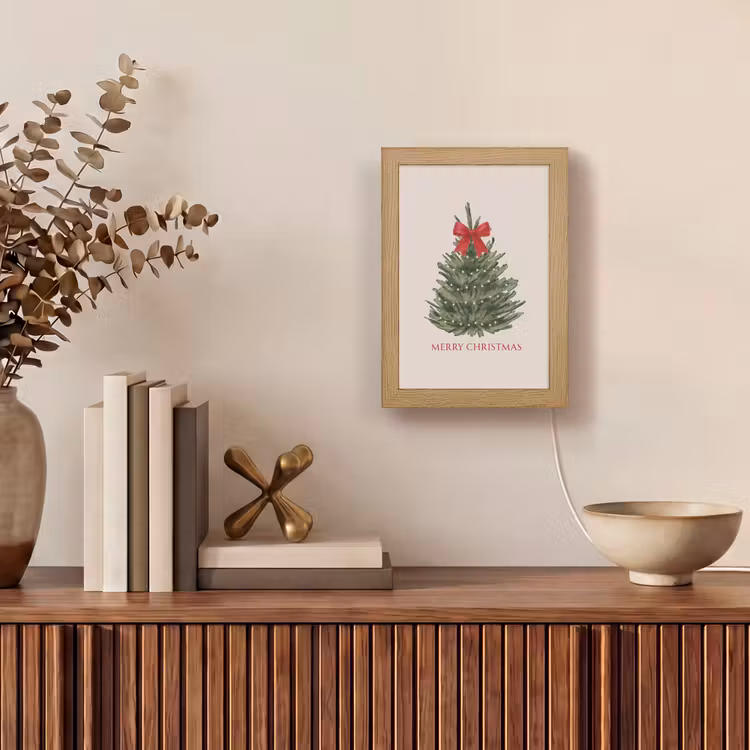 Gepersonaliseerd Lightbox - Tekst - Kerst - Kerstboom — 4