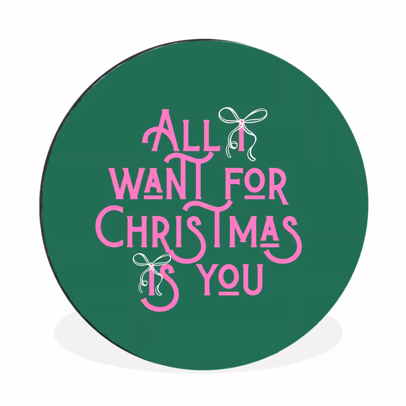 Kerst - Tekst - Roze - Groen — 1