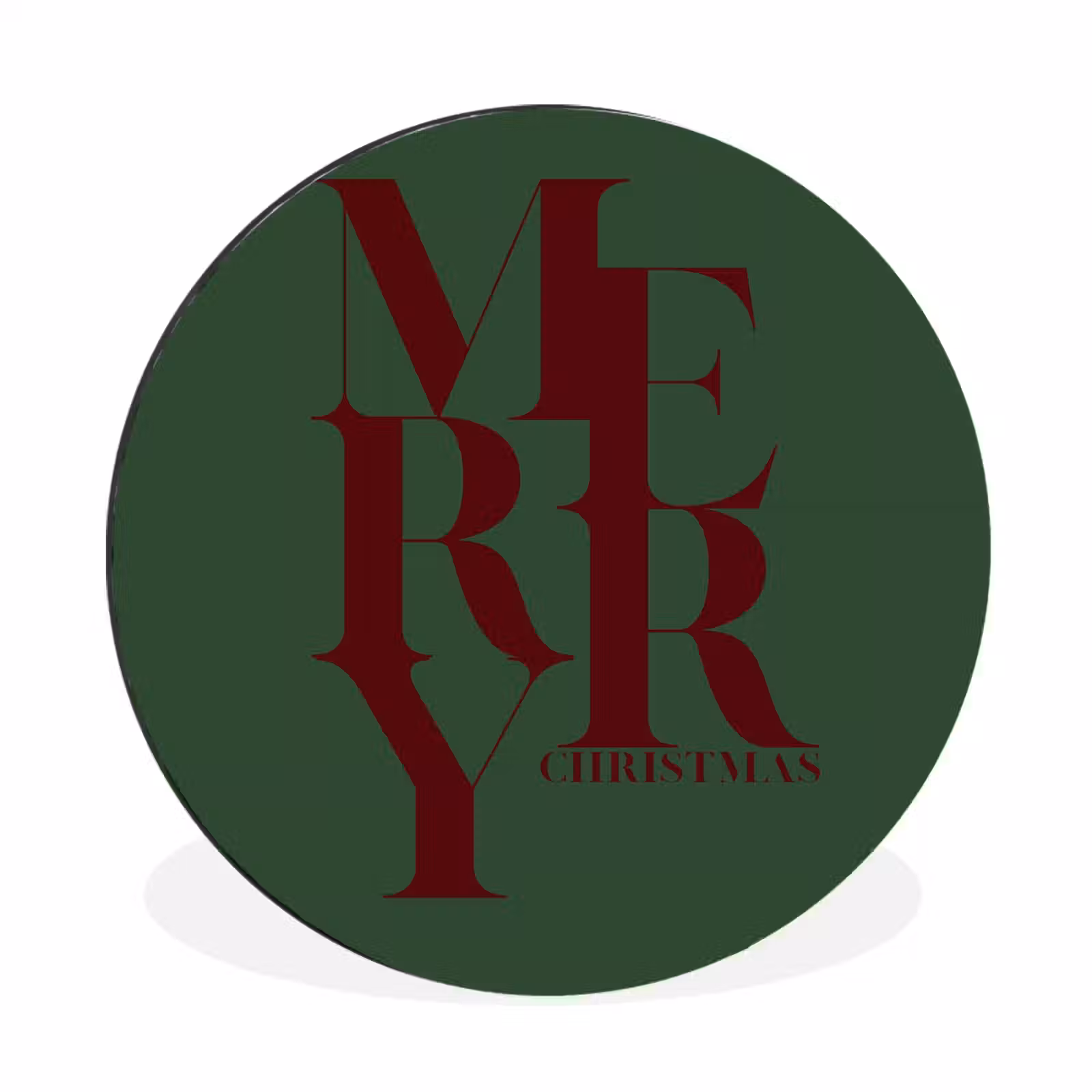Merry - Tekst - Groen - Kerst — 1