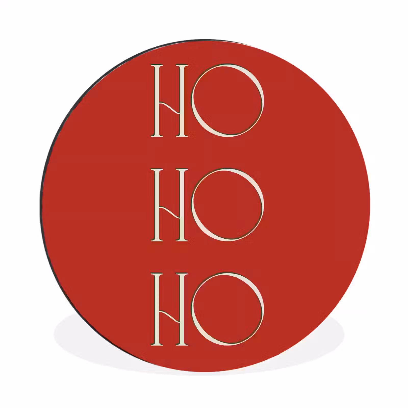 Tekst - Kerst - Modern - Rood — 1