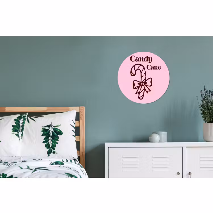 Kerst - Snoep - Tekst - Bruin - Roze — 4