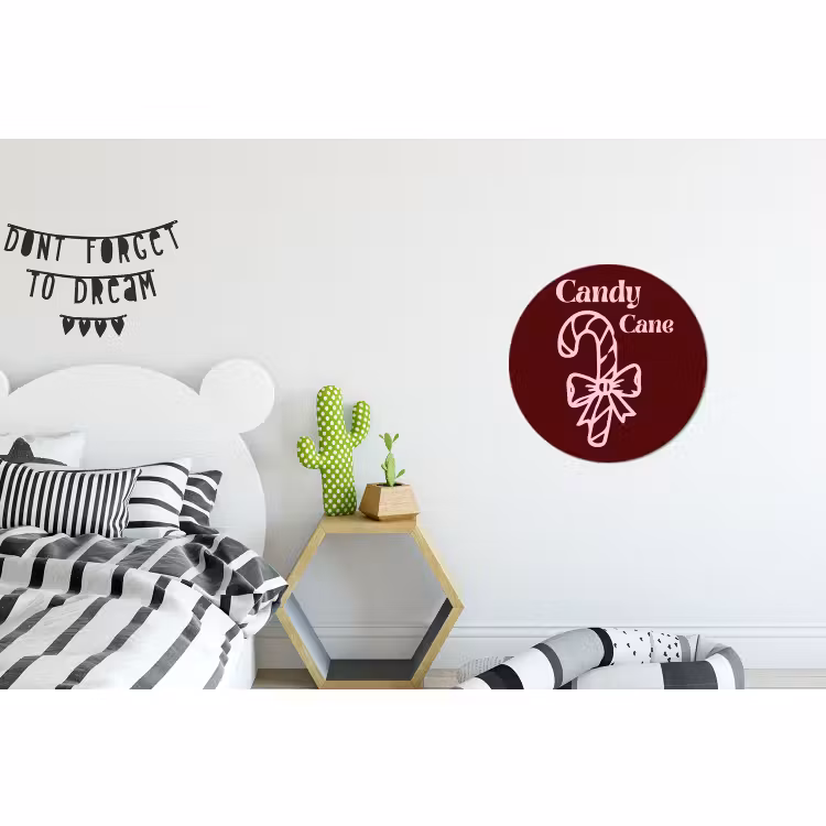 Kerst - Snoep - Tekst - Roze — 5