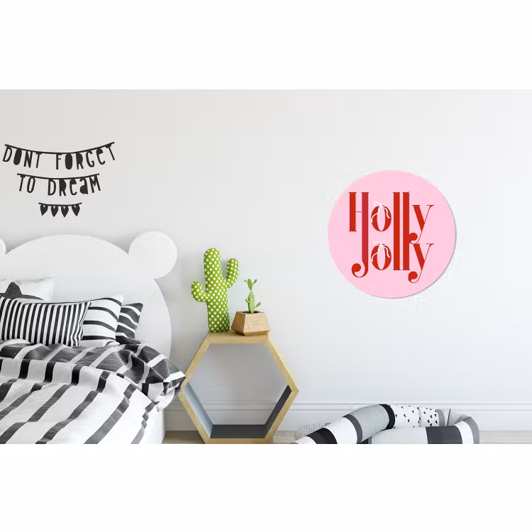 Kerst - Tekst - Rood - Roze — 5