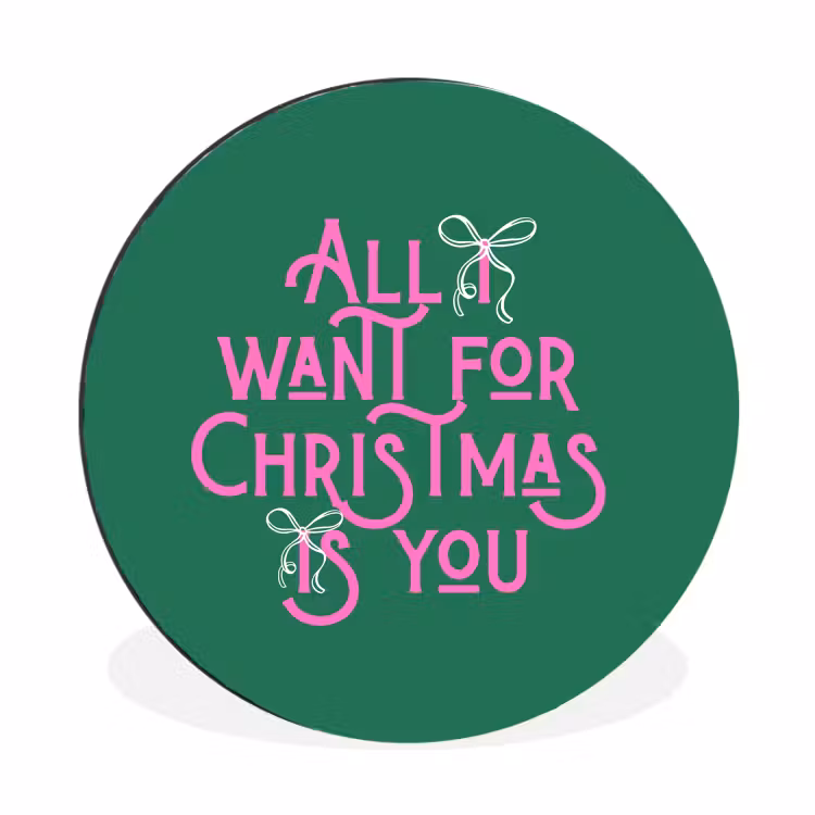 Kerst - Tekst - Roze - Groen — 1