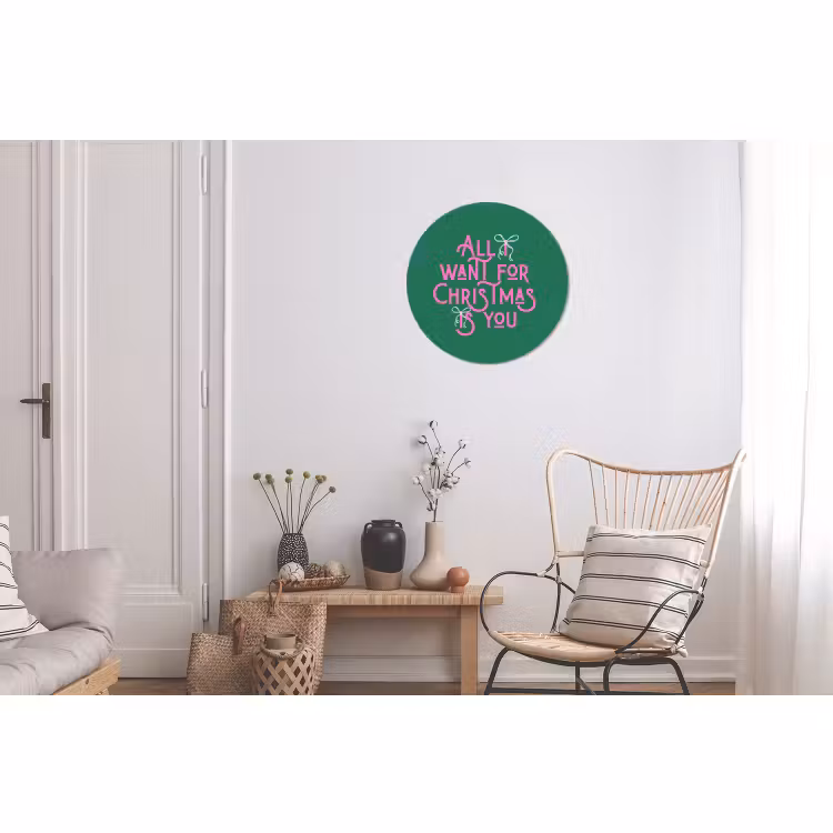 Kerst - Tekst - Roze - Groen — 2