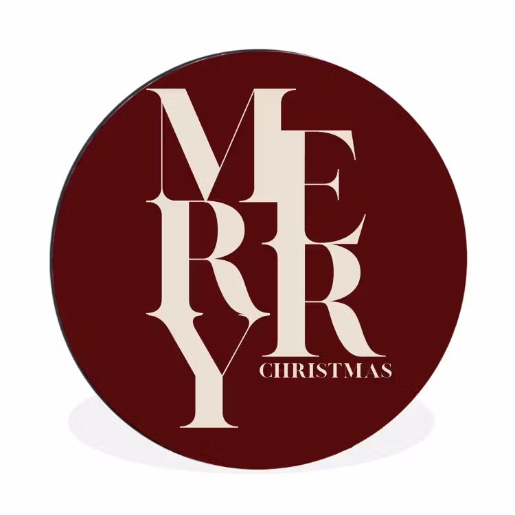 Merry - Tekst - Donker - Rood — 1