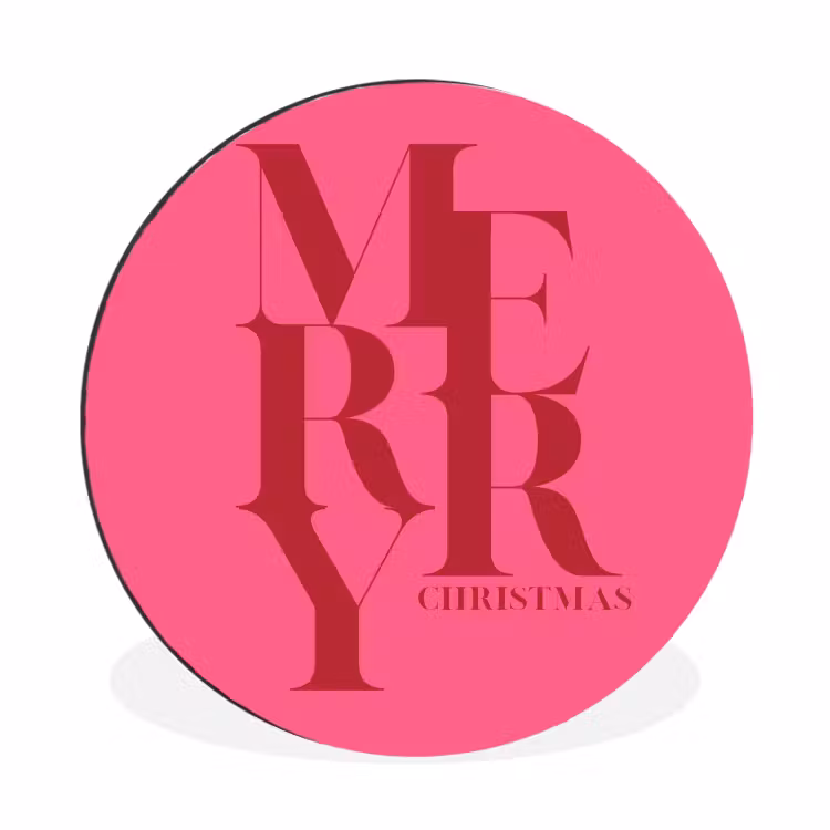 Merry - Tekst - Kerst - Roze — 1