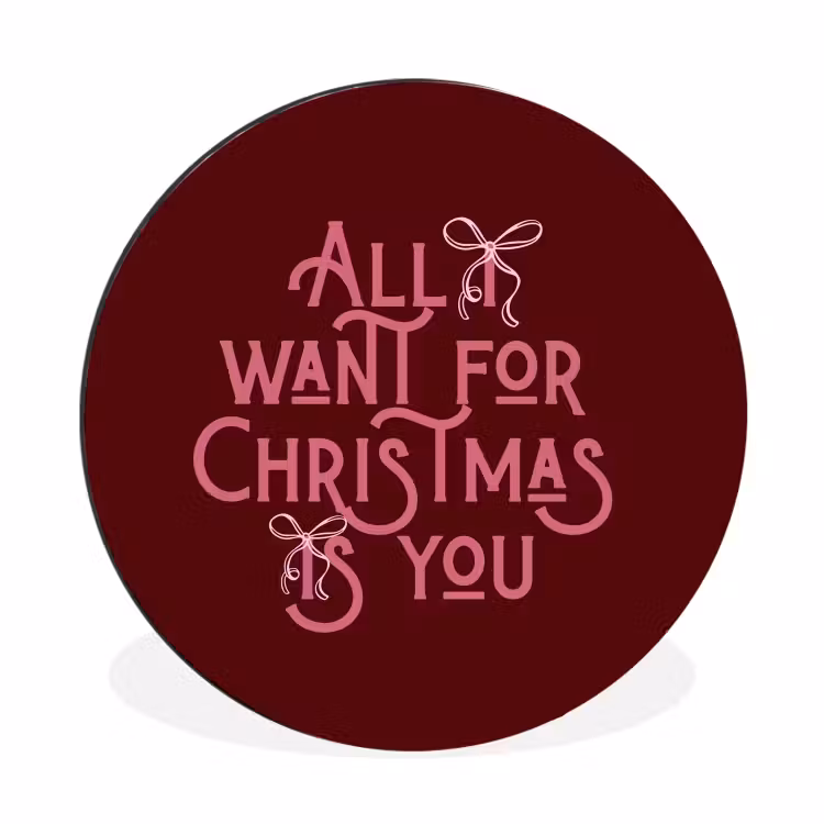 Tekst - Kerst - Rood - Roze — 1