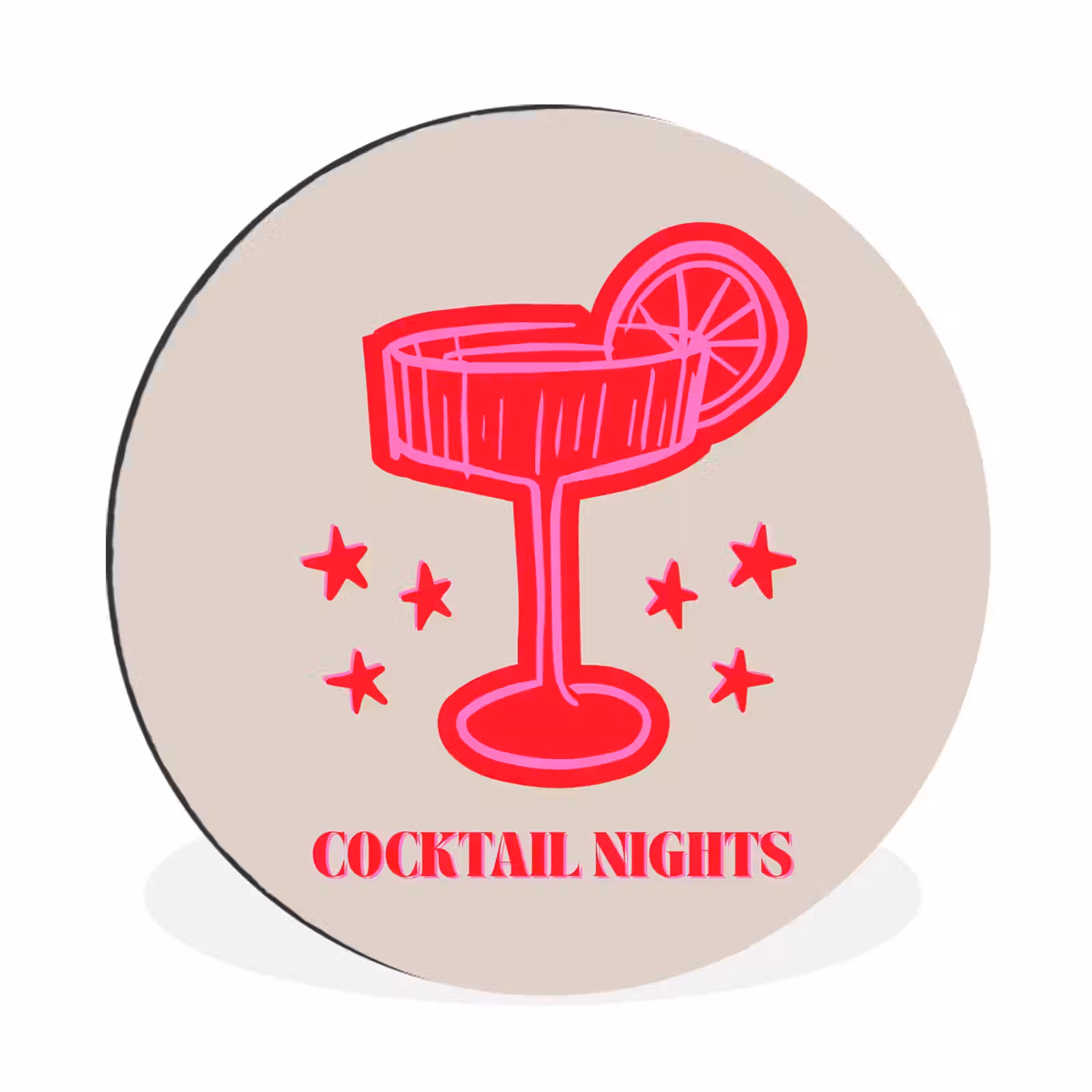 Cocktail - Kerst - Beige - Roze — 1