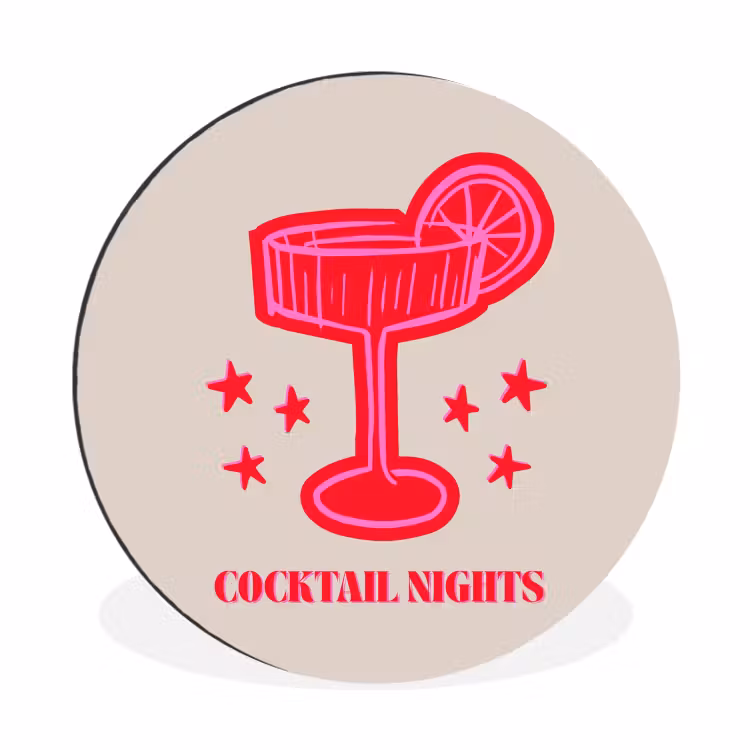 Cocktail - Kerst - Beige - Roze — 1