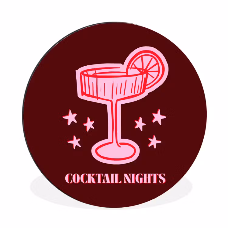 Cocktail - Kerst - Burgundy - Roze — 1