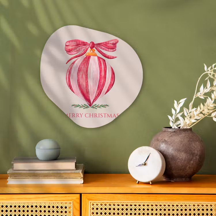 Organisch schilderij forex - Kerst - Kerstbal - Tekst — 2