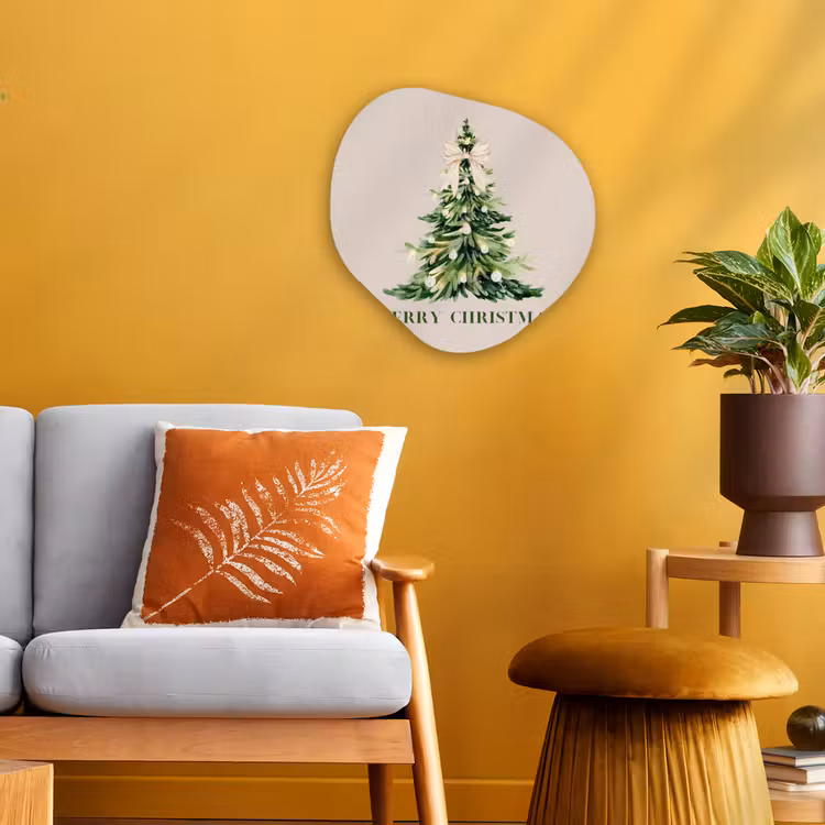 Organisch schilderij forex - Kerst - Kerstboom - Tekst — 3